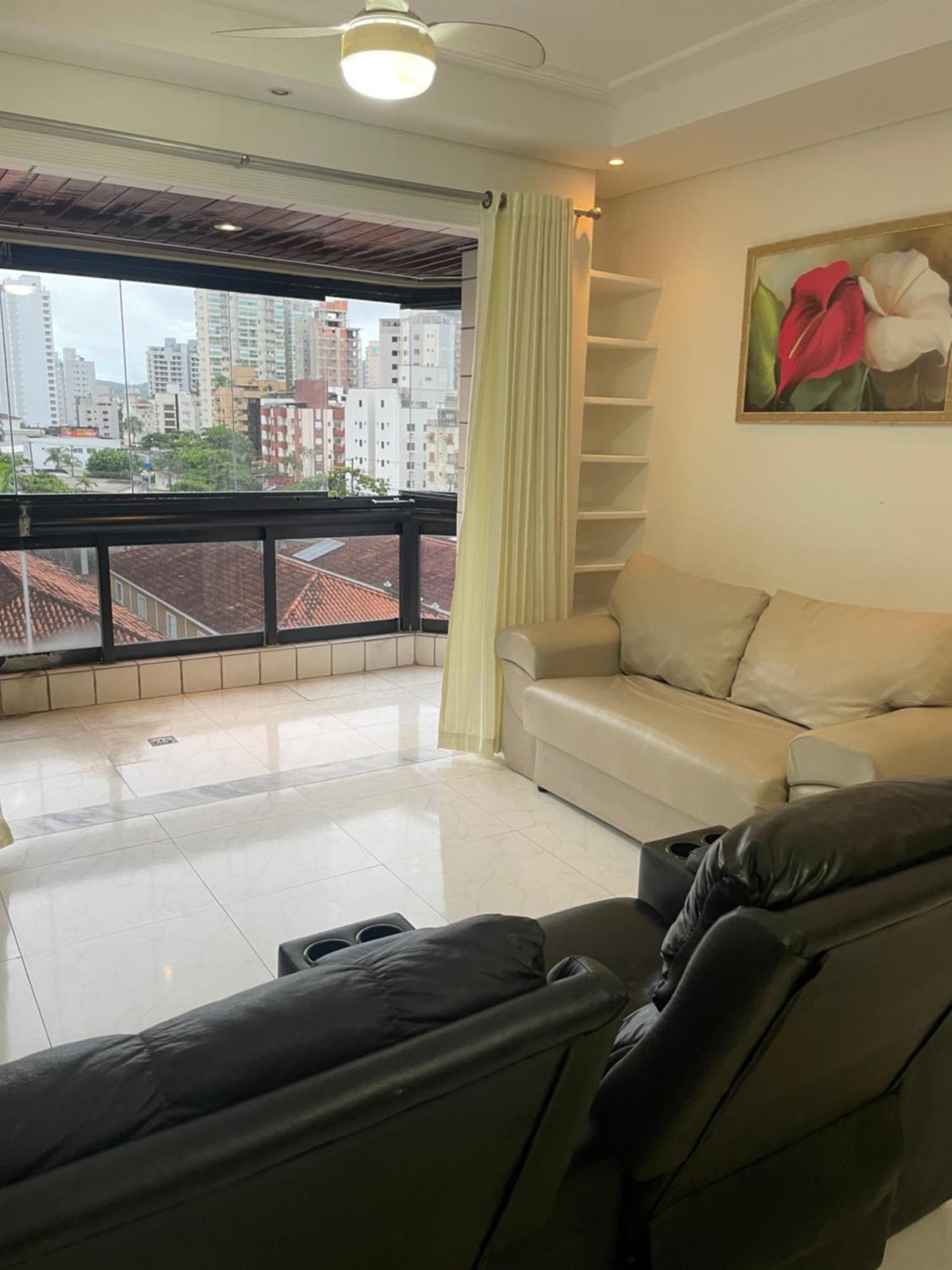 Apartamento Com Varanda E Suite Enseada Guaruja Bagian luar foto